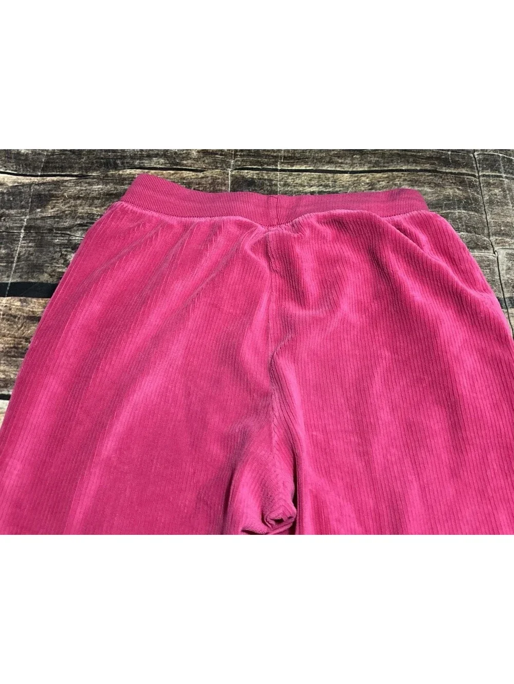 Polo Ralph Lauren Pants Girls XL 16 Velour Ribbed Stretch Joggers